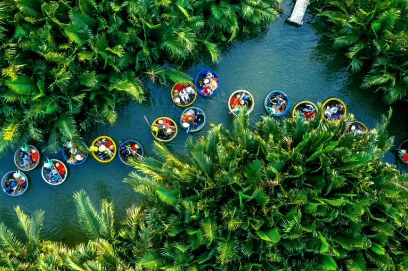 TOUR GHÉP 1 NGÀY RỪNG DỪA BẢY MẪU 