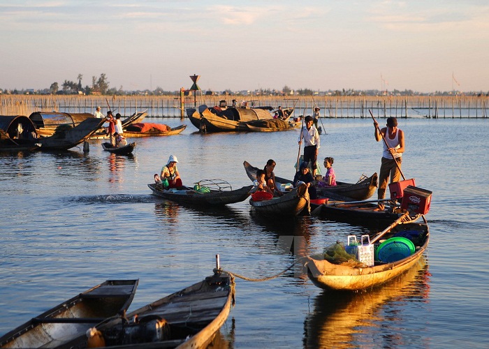 TOUR GHÉP 1 NGÀY HOÀNG HÔN TRÊN PHÁ TAM GIANG 