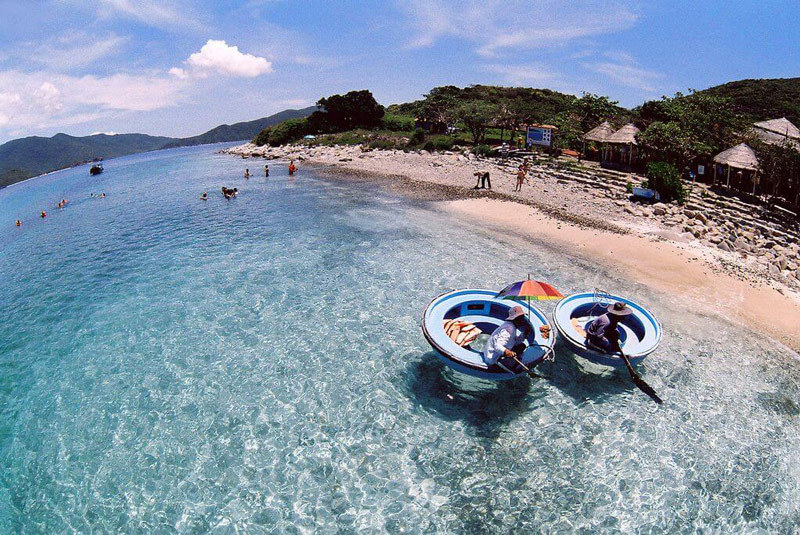 TOUR GHÉP 1 NGÀY HÒN TẰM FULL ĐẢO NHA TRANG  (TẮM BIỂN)