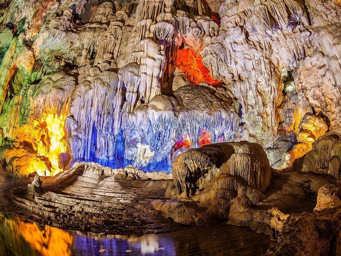 TOUR GHÉP 1 NGÀY VỊNH HẠ LONG - TITOP - HANG LUỒN ( TÀU THƯỜNG ĂN MENU)