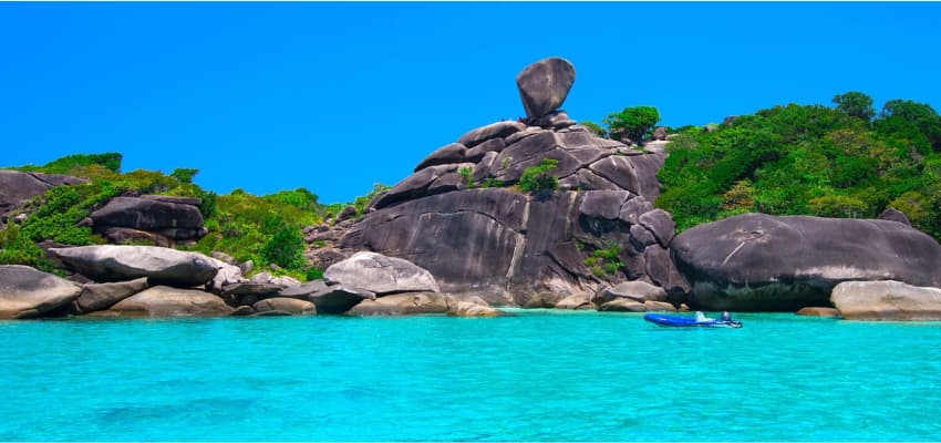 Tour 2 Ngày Vịnh Phang Nga Phuket – Đảo Similan Phuket (Không Bao Gồm Khách Sạn)