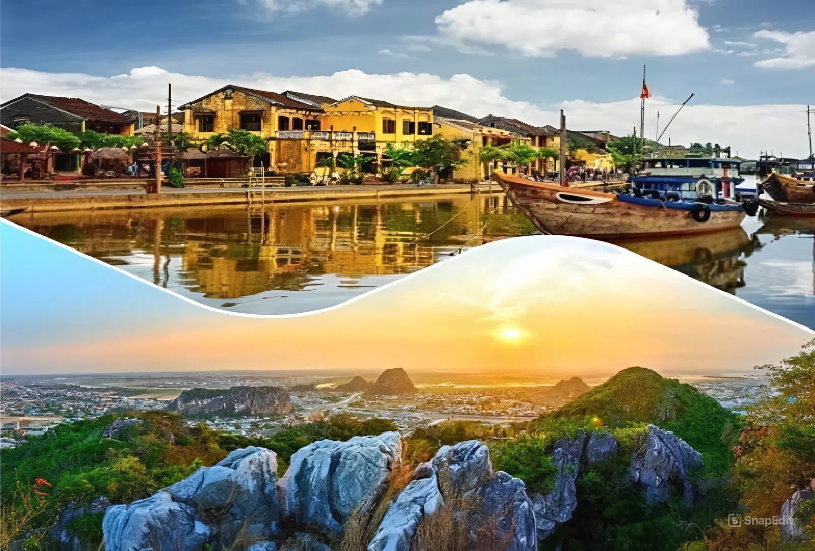 TOUR GHÉP 1 NGÀY ĐÀ NẴNG-HỘI AN