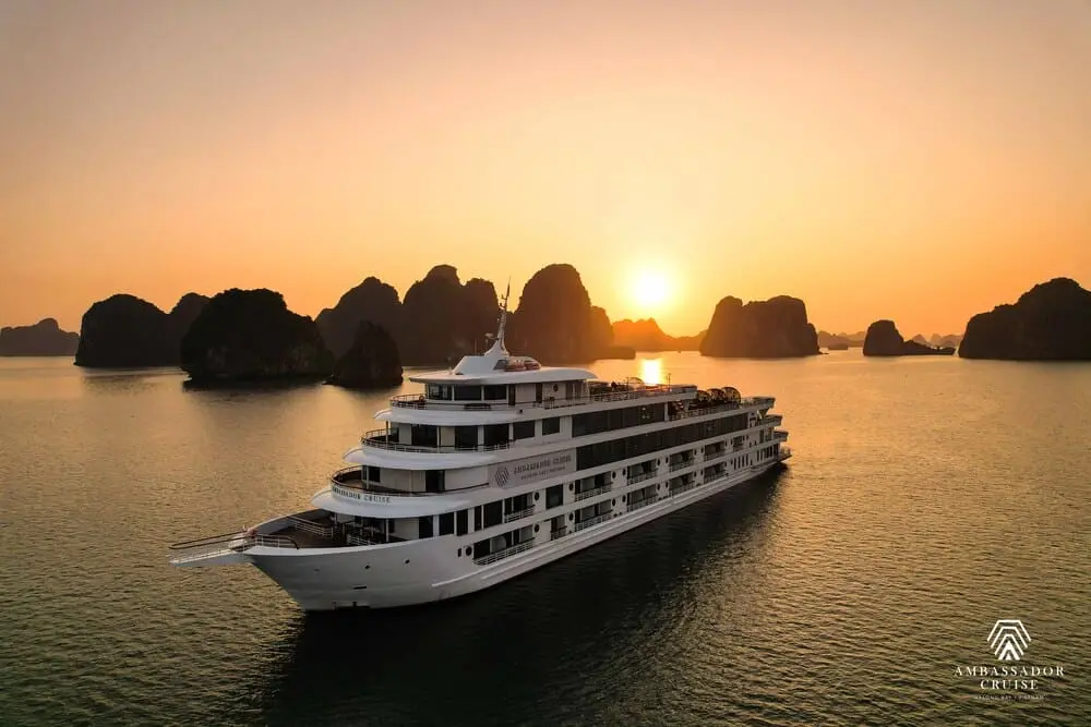 Tour Du Thuyền 2N1D : AMBASSADOR CRUISE HA LONG